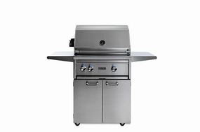 Lynx L27TRFLP 27" Lynx Professional Freestanding Grill With 1 Trident And 1 Ceramic Burner And Rotisserie, Lp Barbeque Grills,outdoor bbq grill