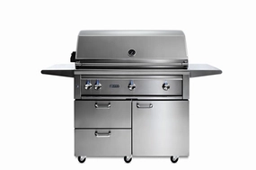 Lynx L42TRFLP 42" Lynx Professional Freestanding Grill With 1 Trident And 2 Ceramic Burners And Rotisserie, Lp Pro Barbeque Grills,professional outdoor grill