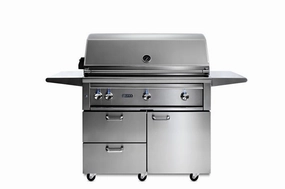 Lynx L42TRFLP 42" Lynx Professional Freestanding Grill With 1 Trident And 2 Ceramic Burners And Rotisserie, Lp Barbeque Grills,outdoor bbq grill