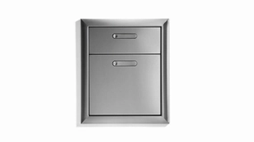 Lynx LDW194 Extra Large Double Drawers - Ventana Barbeque Grill Accessories,grill tool set