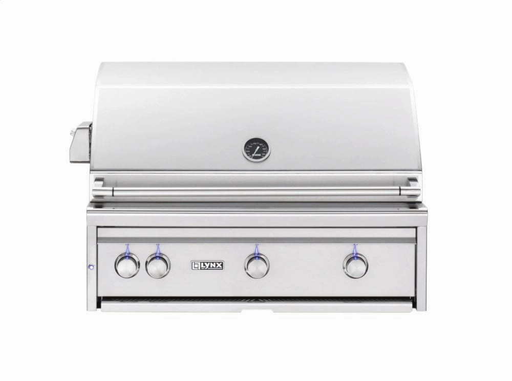 Lynx LF36ATRNG 36" Built In All Trident Grill W/ Flametrak And Rotisserie Ng Pro Barbeque Grills,professional outdoor grill