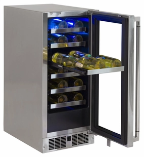 Lynx LM15WINER 15" Wine Cellar, Right Hinge Outdoor Winecoolers,outdoor wine fridge