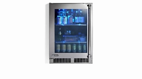 Lynx LN24REFGL 24" Outdoor Refrigerator With Glass Door, Left Hinge (Ln24Refgl) Outdoor Refrigerators,outdoor mini fridge