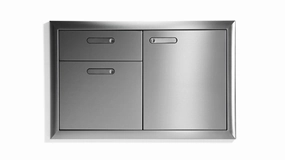 Lynx LSA364 36" Storage Door & Double Drawer Combination Barbeque Grill Accessories,grill tool set
