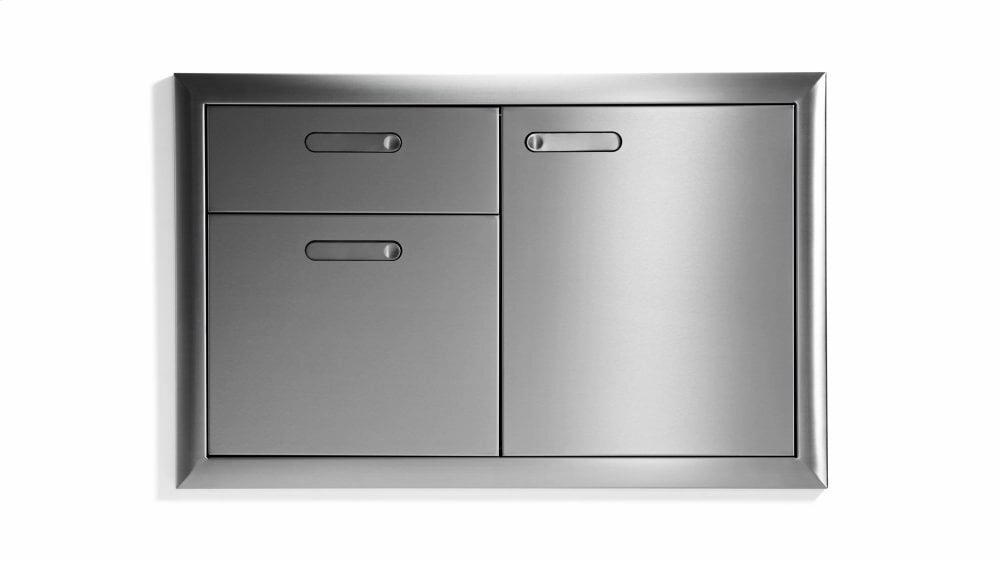 Lynx LSA364 36" Storage Door & Double Drawer Combination Storage,outdoor grill storage cabinet