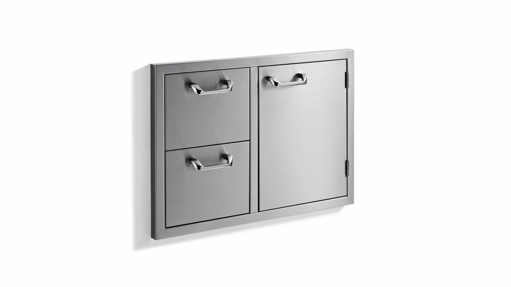 Lynx LSA530 30" Storage Door & Double Drawer Combo - Sedona By Lynx Series