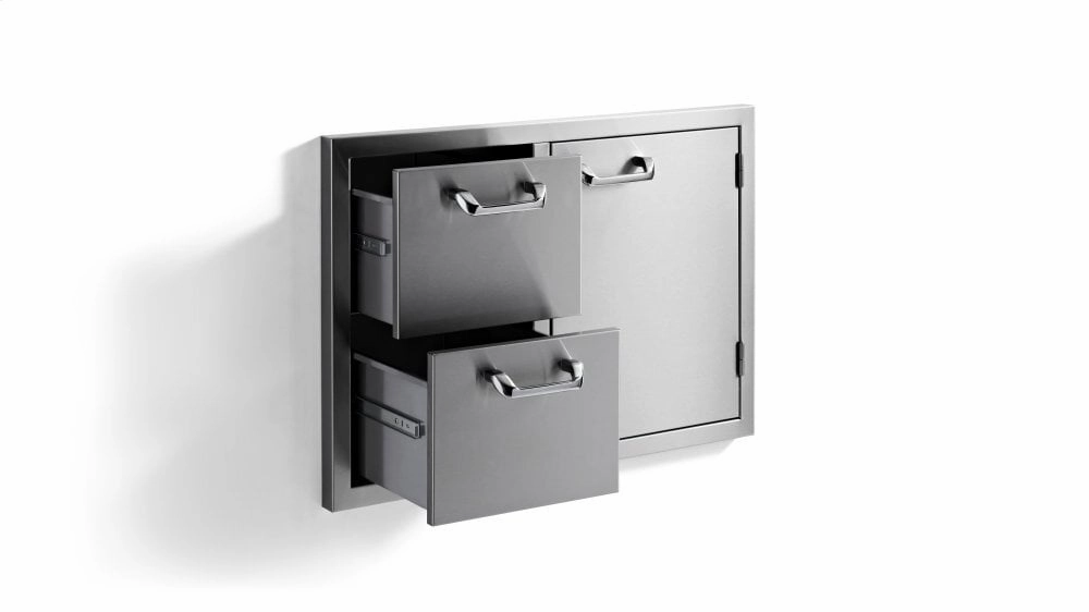 Lynx LSA530 30" Storage Door & Double Drawer Combo - Sedona By Lynx Series
