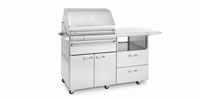 Lynx LSMKMNG Sonoma Smoker Mobile Kitchen Cart (Lsmkm) Natural Gas Barbeque Grills,natural gas outdoor grill