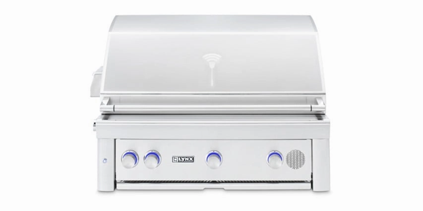 Lynx SMART36NG 36" Built-In Smartgrill (Smart36) - Natural Gas Natural Gas Barbeque Grills,natural gas outdoor grill