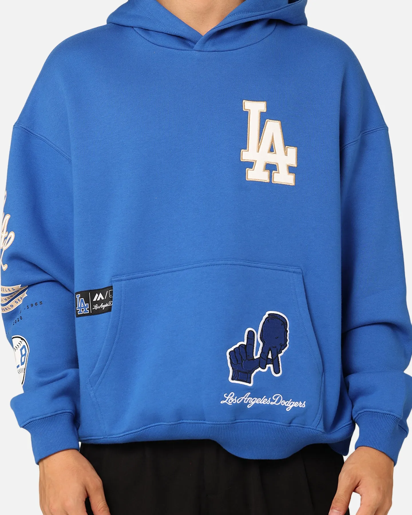 Majestic Athletic Los Angeles Dodgers City Appliqu Hoodie Olympic Blue
