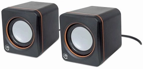 Manhattan Minature USB Speaker System Kitchen Appliances