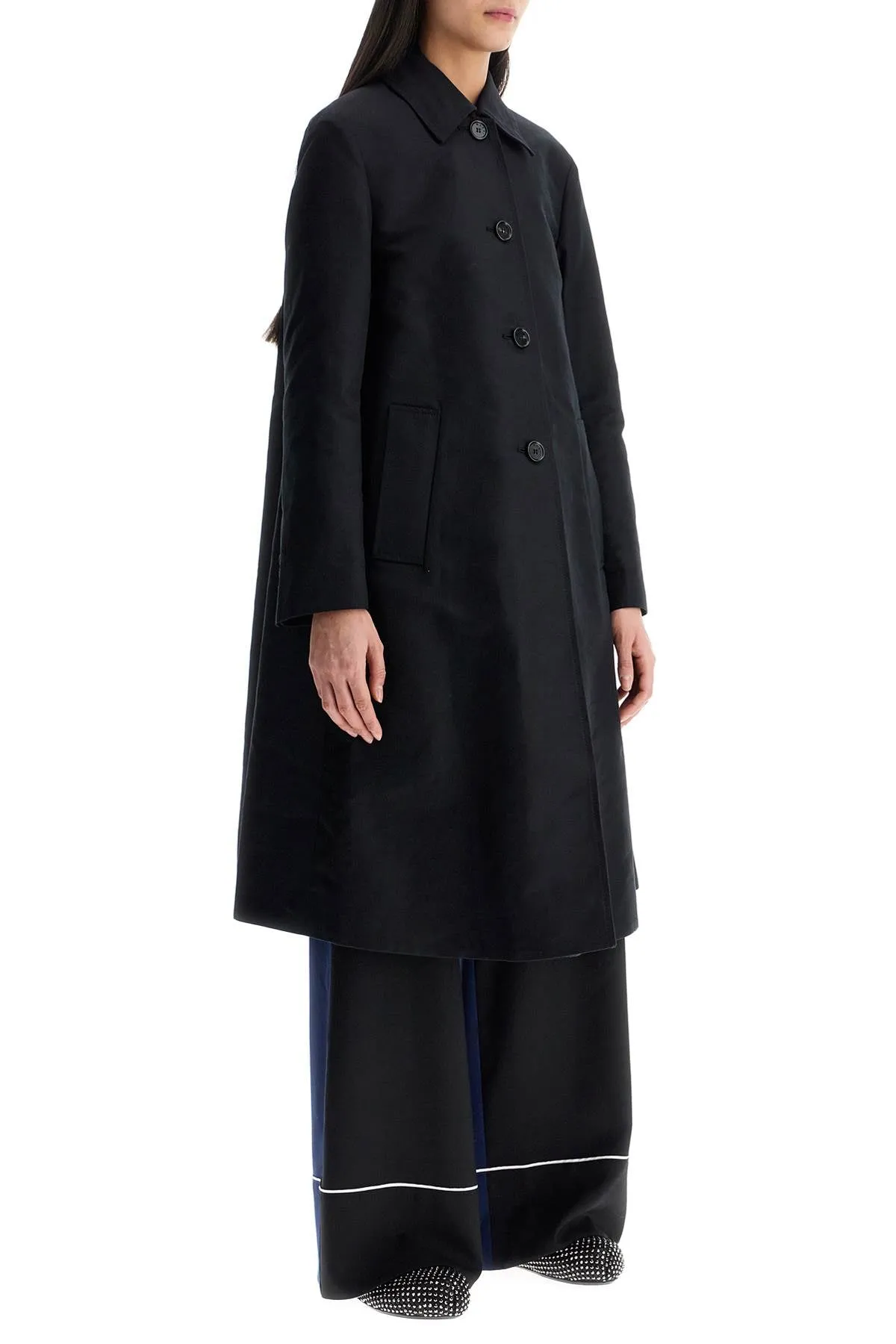 Marni Women's Minimalist  Cotton Raincoat For Women