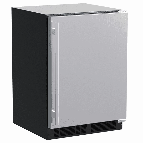 Marvel MLRE024SS01A 24-In Built-In High-Capacity Refrigerator With Door Style - Stainless Steel Undercounter Refrigerators 24 inch undercounter fridge for kitchen
