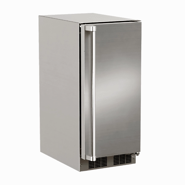 Marvel MOCL215SS01A 15-In Outdoor Built-In Clear Ice Machine For Gravity Drain Applications With Door Style - Stainless Steel Outdoor Icemakers,outdoor ice machine