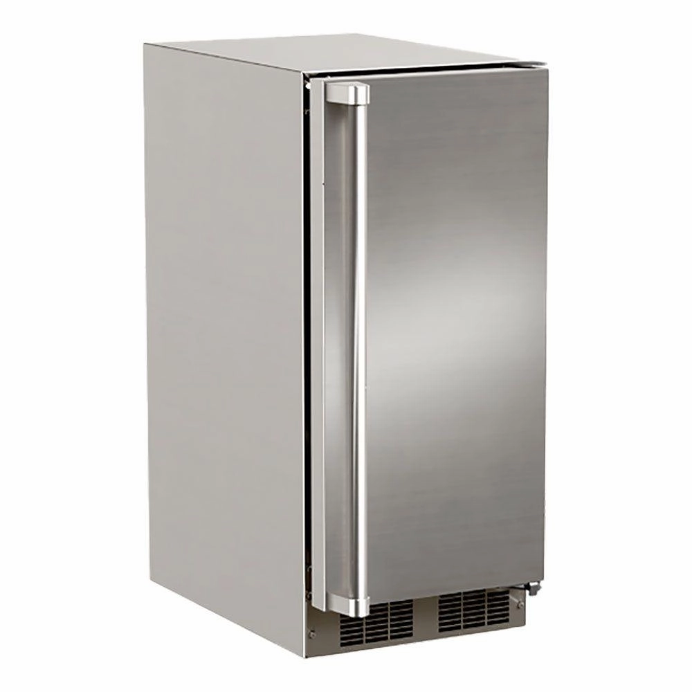 Marvel MOCP215SS01B 15-In Outdoor Built-In Clear Ice Machine With Factory-Installed Pump With Door Style - Stainless Steel Outdoor Icemakers,outdoor ice machine