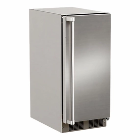Marvel MOCR215SS01B 15-In Outdoor Built-In Crescent Ice Machine With Door Style - Stainless Steel Outdoor Icemakers,outdoor ice machine