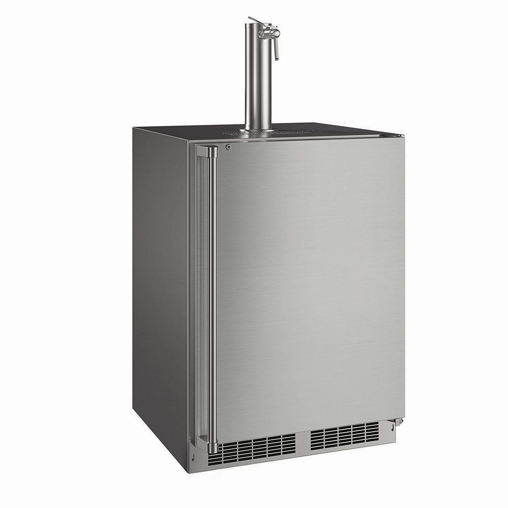Marvel MOKR124SSC1A 24-In Outdoor Built-In Dispenser With Single Wine & Beverage Tap With Door Style - Stainless Steel, Dispenser Type - Single Wine Outdoor Refrigerators,outdoor mini fridge