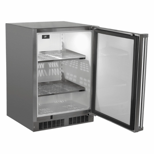 Marvel MORE124SS31A 24-In Outdoor Built-In High-Capacity Refrigerator With Door Style - Stainless Steel