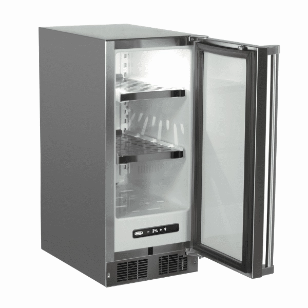 Marvel MORE215SS31A 15-In Outdoor Built-In Refrigerator With Door Style - Stainless Steel