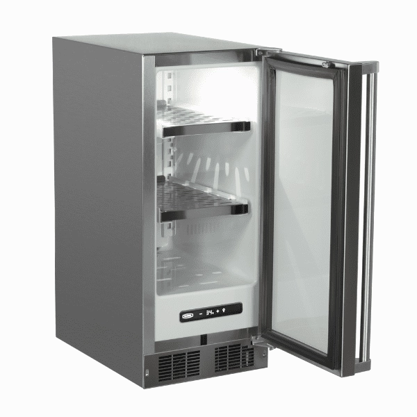 Marvel MORE215SS31A 15-In Outdoor Built-In Refrigerator With Door Style - Stainless Steel