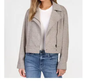 Mason Knit Bomber In Brown