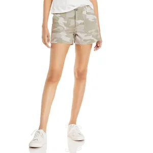 Mayslie Womens Camouflage Cotton Cutoff Shorts