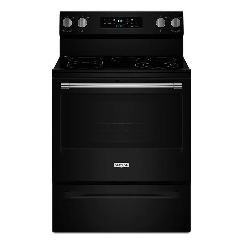Maytag MFES6030RB 30-Inch Wide Electric Range With No Preheat Air Fry And Air Baking - 5.3 Cu. Ft. Freestanding Ranges freestanding dual fuel range 30 inch
