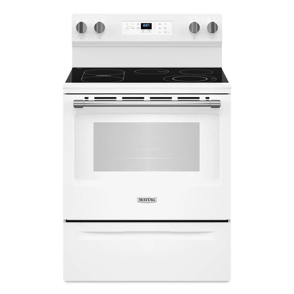Maytag MFES6030RW 30-Inch Wide Electric Range With No Preheat Air Fry And Air Baking - 5.3 Cu. Ft. Freestanding Ranges freestanding dual fuel range 30 inch