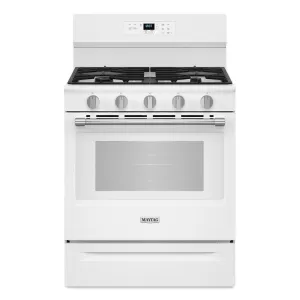 Maytag MFGS6030RW 30-Inch Wide Gas Range With No Preheat Air Fry And Air Baking - 5.0 Cu. Ft. Freestanding Ranges freestanding dual fuel range 30 inch
