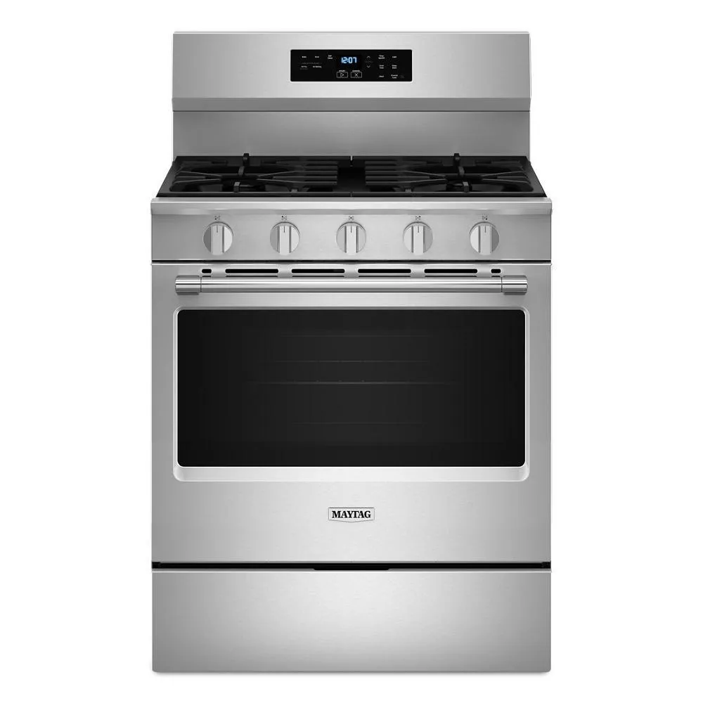 Maytag MFGS6030RZ 30-Inch Wide Gas Range With No Preheat Air Fry And Air Baking - 5.0 Cu. Ft. Freestanding Ranges freestanding dual fuel range 30 inch