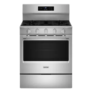 Maytag MFGS6030RZ 30-Inch Wide Gas Range With No Preheat Air Fry And Air Baking - 5.0 Cu. Ft. Freestanding Ranges freestanding dual fuel range 30 inch