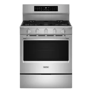 Maytag MFGS8030RZ 30-Inch Wide Gas Range With Grill Mode - 5.0 Cu. Ft. Freestanding Ranges freestanding dual fuel range 30 inch