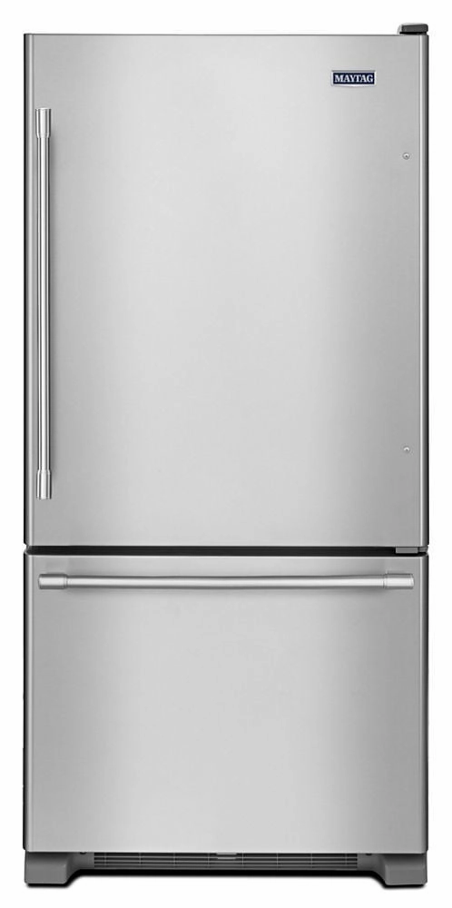 Maytag MBF2258FEZ 33-Inch Wide Bottom Mount Refrigerator - 22 Cu. Ft. Freestanding Refrigerators freestanding fridge freezer combo