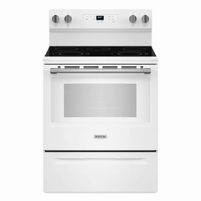 Maytag MFES4030RW 30-Inch Wide Electric Range With Steam Clean - 5.3 Cu. Ft. Freestanding Ranges freestanding dual fuel range 30 inch