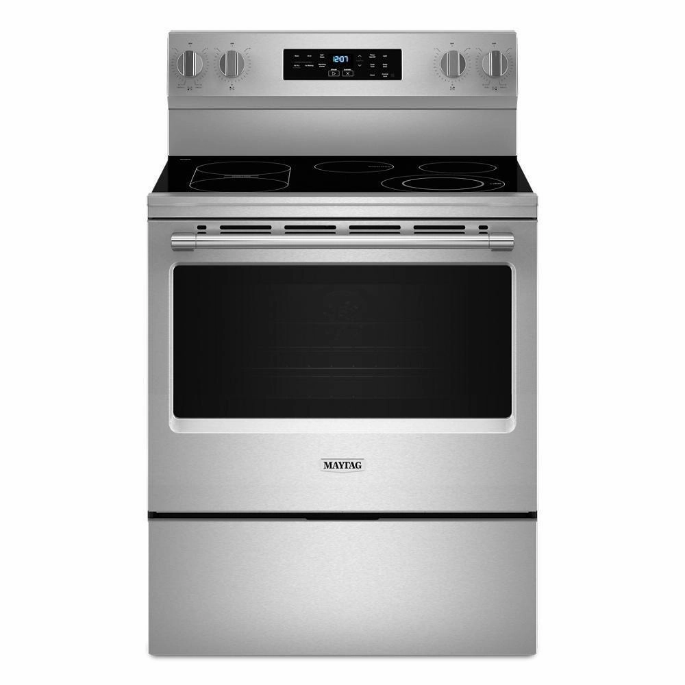 Maytag MFES6030RZ 30-Inch Wide Electric Range With No Preheat Air Fry And Air Baking - 5.3 Cu. Ft. Freestanding Ranges freestanding dual fuel range 30 inch