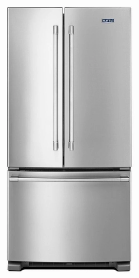 Maytag MFF2258FEZ 33-Inch Wide French Door Refrigerator - 22 Cu. Ft. Freestanding Refrigerators freestanding fridge freezer combo