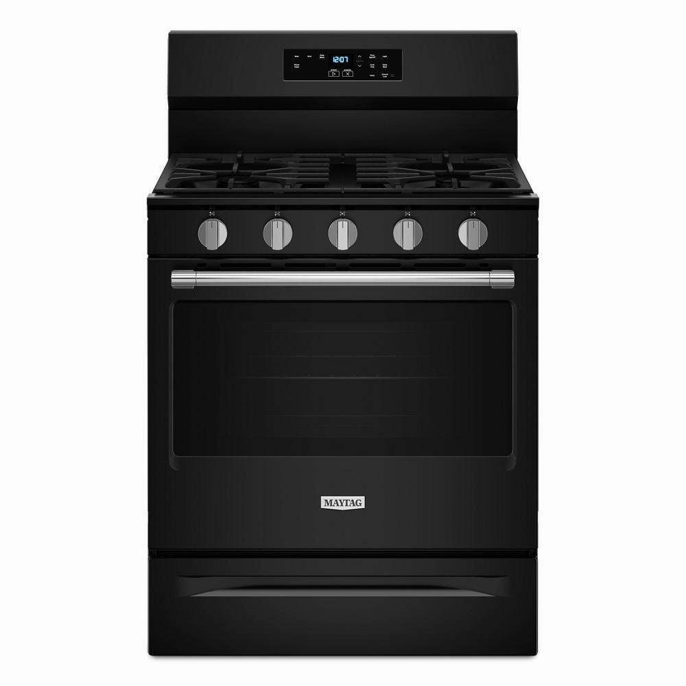 Maytag MFGS4030RB 30-Inch Wide Gas Range With Steam Clean - 5.0 Cu. Ft. Freestanding Ranges freestanding dual fuel range 30 inch