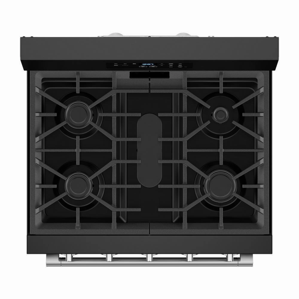 Maytag MFGS6030RB 30-Inch Wide Gas Range With No Preheat Air Fry And Air Baking - 5.0 Cu. Ft.