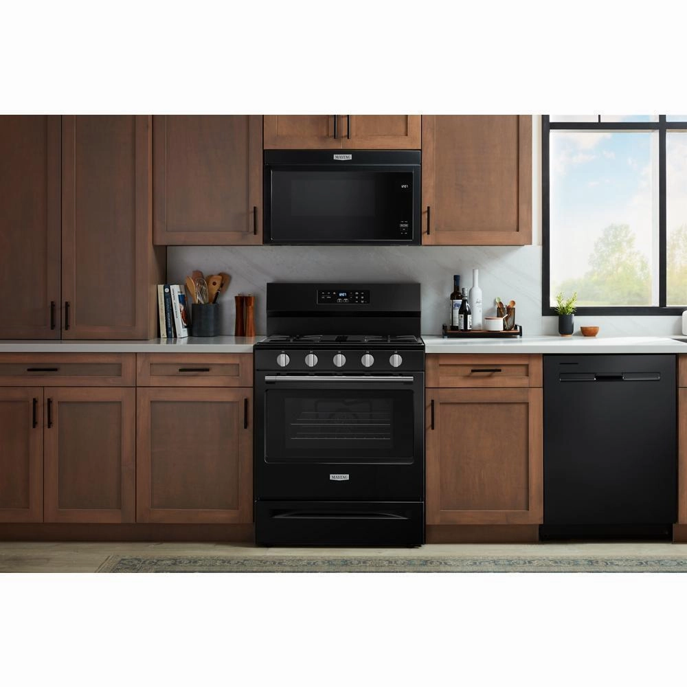 Maytag MFGS6030RB 30-Inch Wide Gas Range With No Preheat Air Fry And Air Baking - 5.0 Cu. Ft.