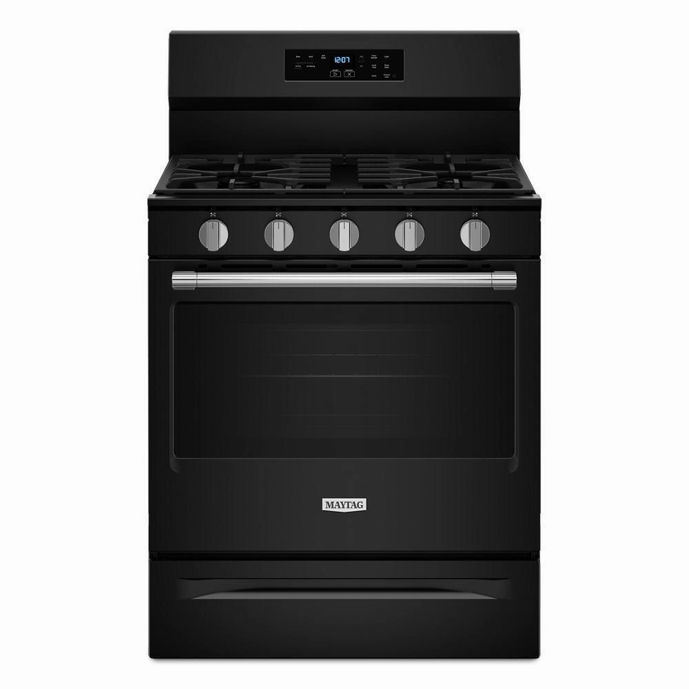 Maytag MFGS6030RB 30-Inch Wide Gas Range With No Preheat Air Fry And Air Baking - 5.0 Cu. Ft. Freestanding Ranges freestanding dual fuel range 30 inch