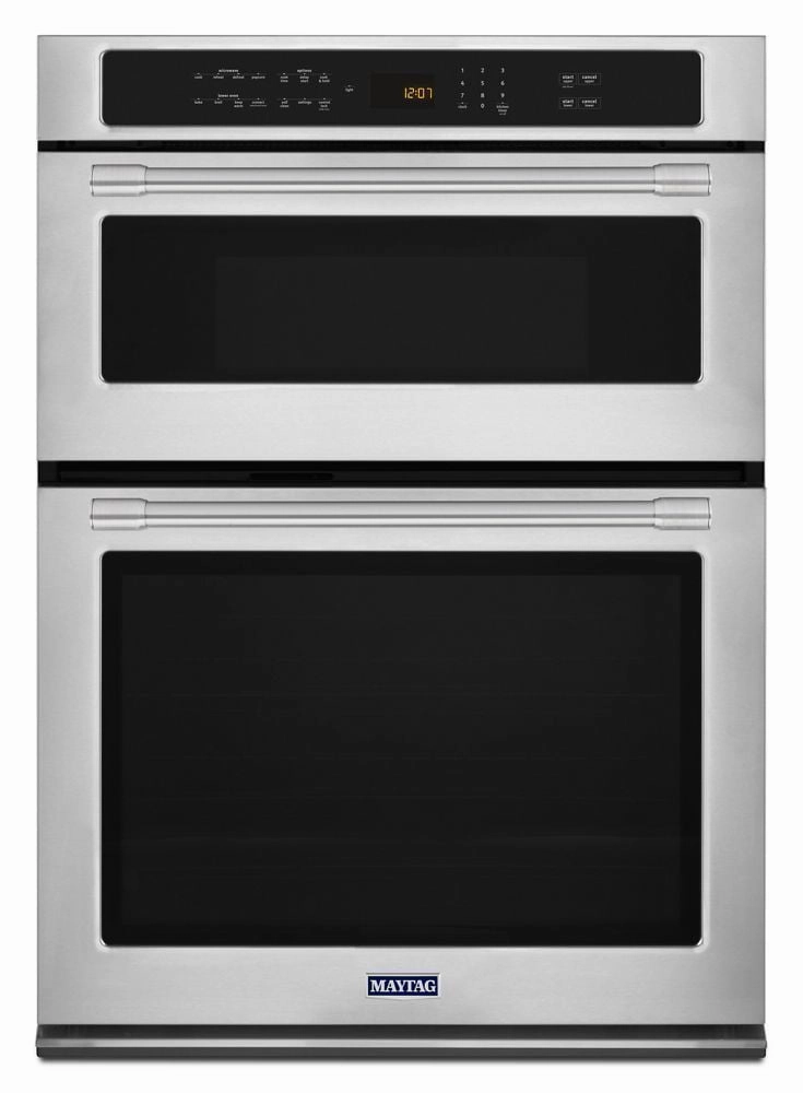 Maytag MMW9730FZ 30-Inch Wide Combination Wall Oven With True Convection - 6.4 Cu. Ft. Wall Ovens 27 inch wall oven built-in