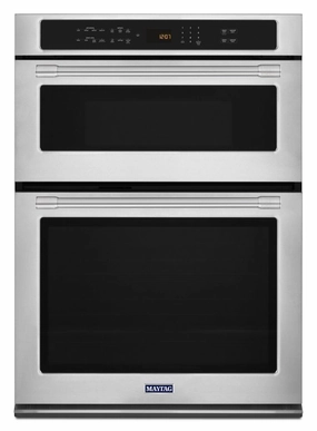 Maytag MMW9730FZ 30-Inch Wide Combination Wall Oven With True Convection - 6.4 Cu. Ft. Wall Ovens 27 inch wall oven built-in