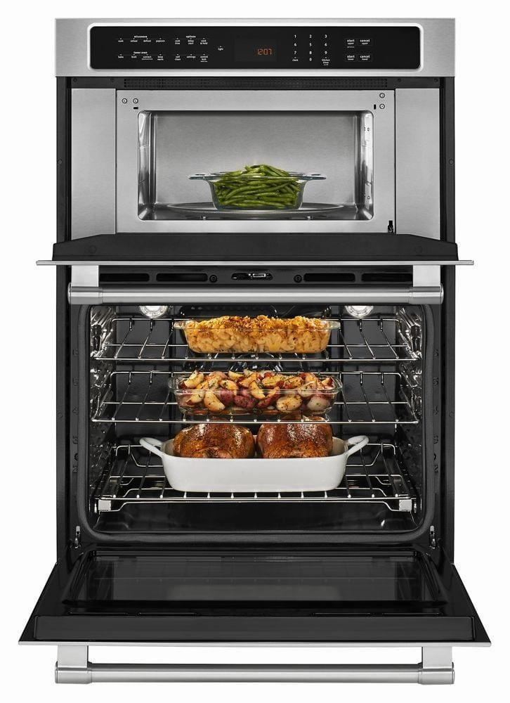 Maytag MMW9730FZ 30-Inch Wide Combination Wall Oven With True Convection - 6.4 Cu. Ft.