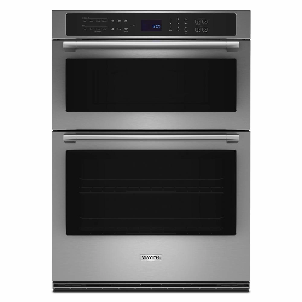 Maytag MOEC6030LZ 30-Inch Wall Oven Microwave Combo With Air Fry And Basket - 6.4 Cu. Ft. Wall Ovens convection wall oven with steam assist