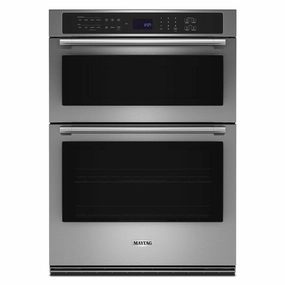 Maytag MOEC6030LZ 30-Inch Wall Oven Microwave Combo With Air Fry And Basket - 6.4 Cu. Ft. Wall Ovens convection wall oven with steam assist