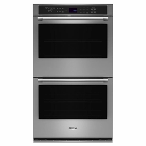 Maytag MOED6027LZ 27-Inch Double Wall Oven With Air Fry And Basket - 8.6 Cu. Ft. Wall Ovens convection wall oven with steam assist