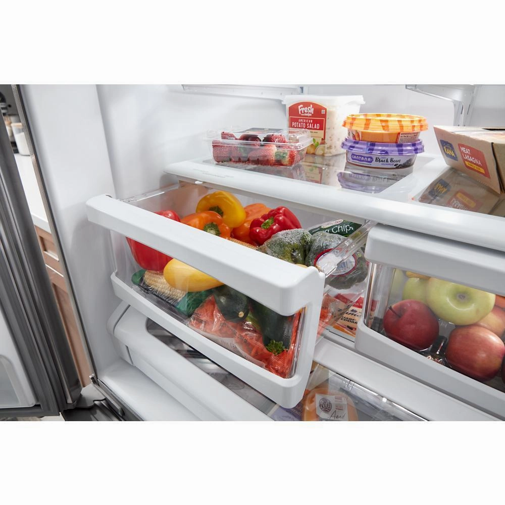 Maytag MRFF4236RZ Maytag? 36 Inch Wide French Door Bottom Mount Refrigerator With Max Cool Setting - 25 Cu. Ft.