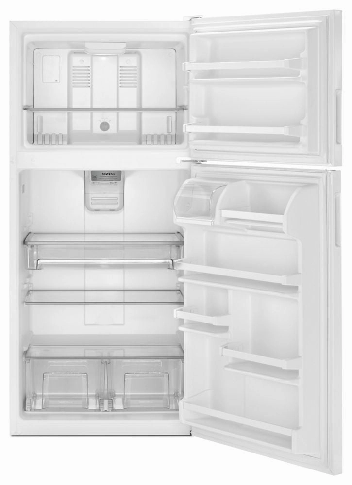 Maytag MRT118FFFH 30-Inch Wide Top Freezer Refrigerator With Powercold? Feature- 18 Cu. Ft.