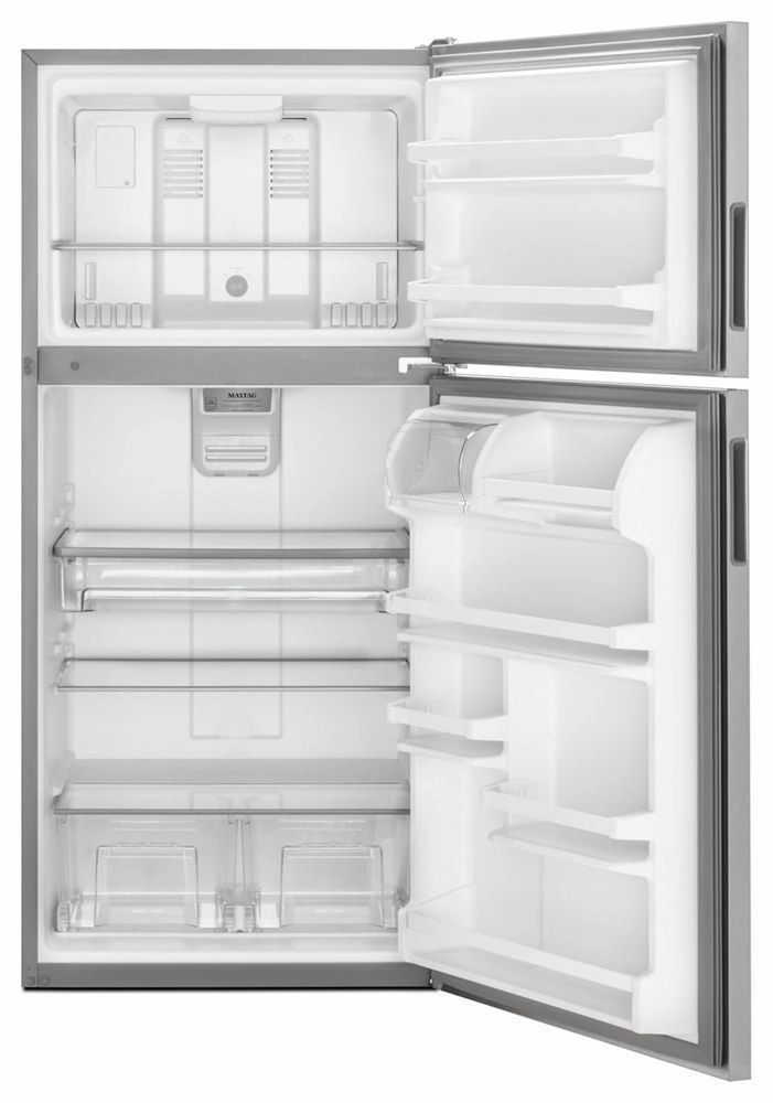 Maytag MRT118FFFZ 30-Inch Wide Top Freezer Refrigerator With Powercold? Feature- 18 Cu. Ft.