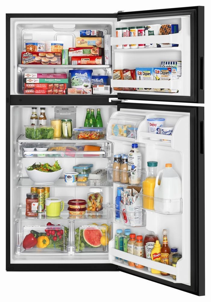 Maytag MRT311FFFE 33-Inch Wide Top Freezer Refrigerator With Powercold? Feature- 21 Cu. Ft.